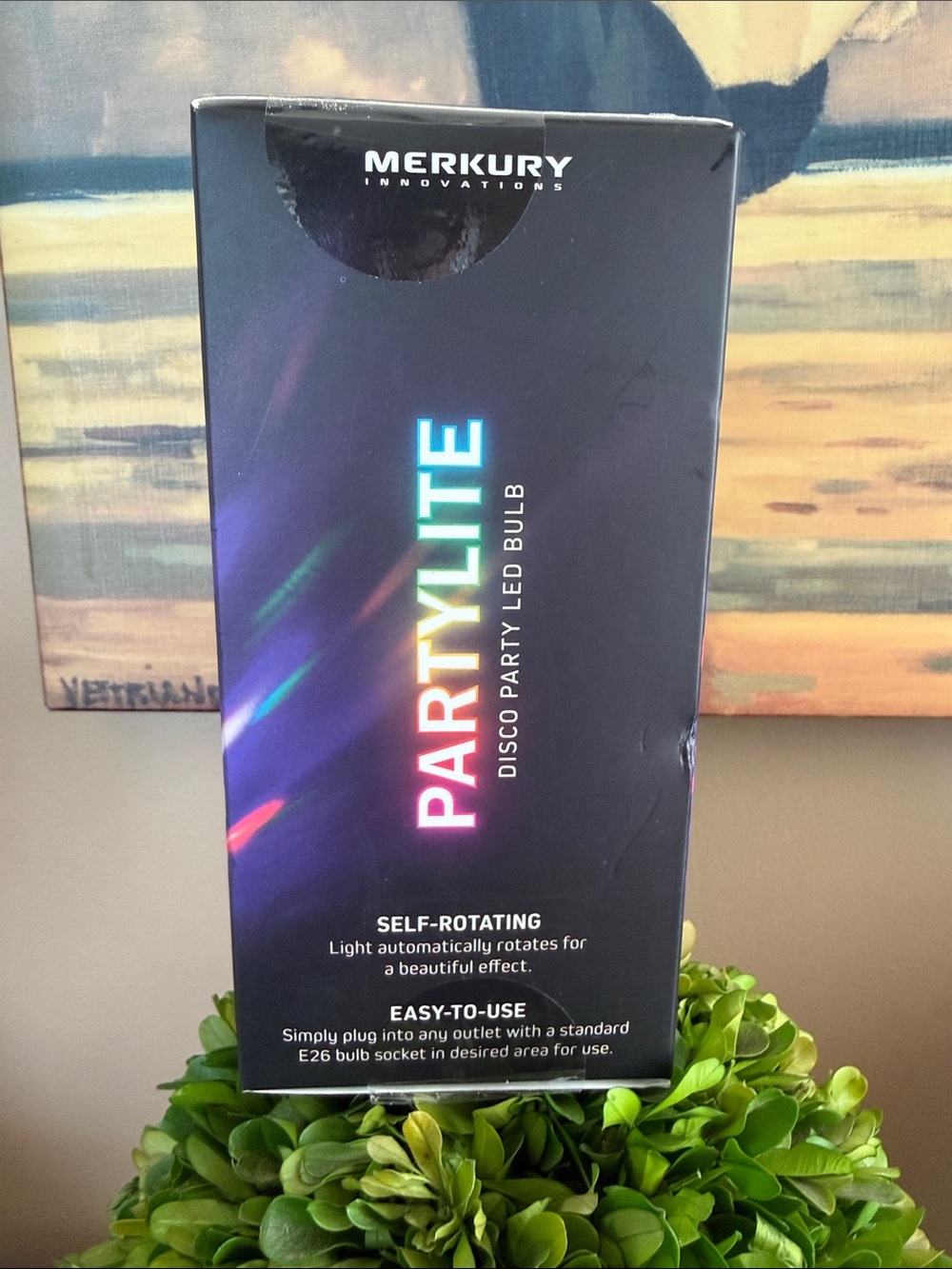 MERKURY INNOVATIONS 🪩DISCO PARTY🪩 LED SELF-ROTATING MULTI LIGHT BULBS 🌟BNIB🌟 - Picture 6 of 16